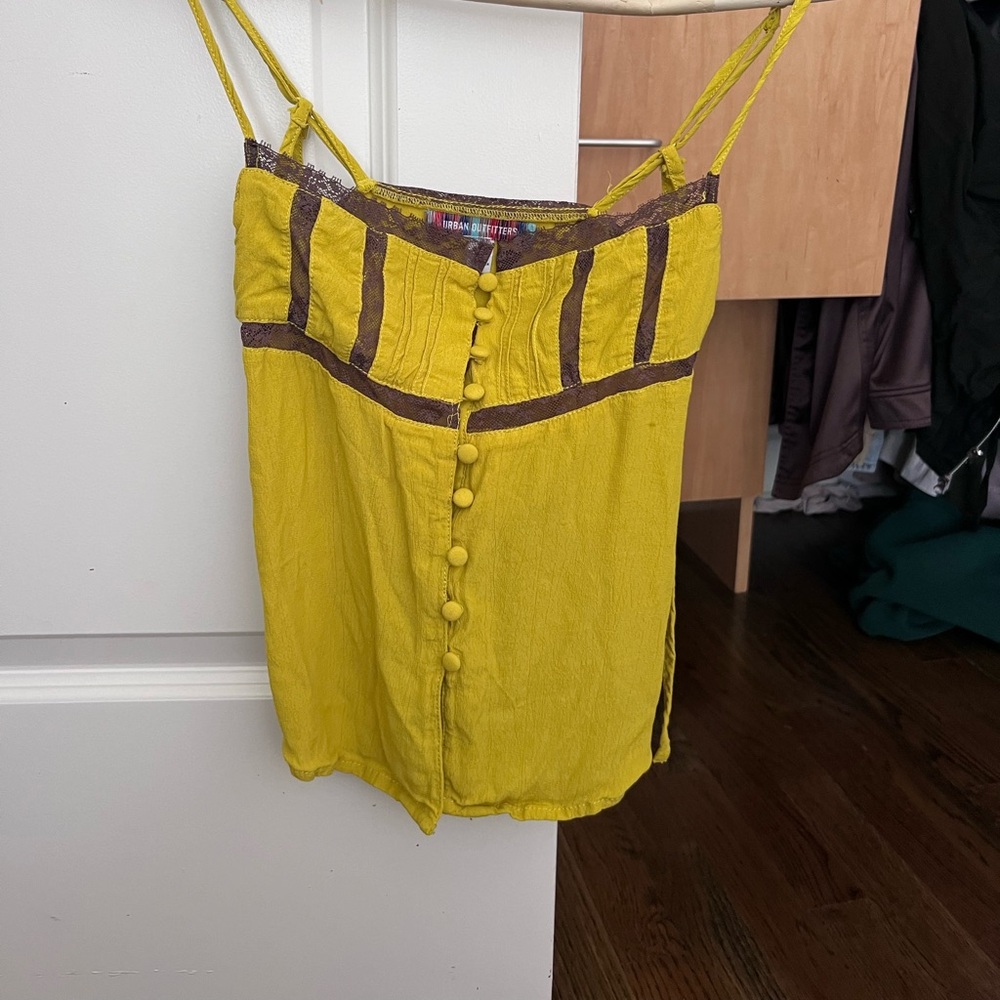 Urban Outfitters Lace Trim Top